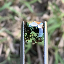 4.3ct Lime Green Sapphire, Cushion