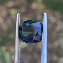 5.29ct Blue Green Sapphire, Cushion