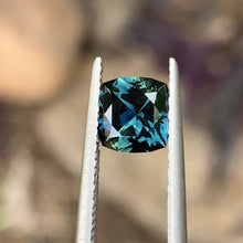 1.36ct Teal Parti Australian Sapphire, Cushion