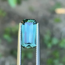 4.00ct Seafoam Green Sapphire, Emerald Shape