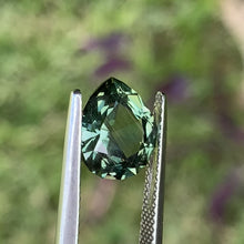 3.61ct Green Australian Sapphire, Pear