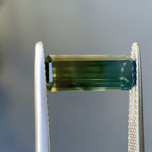 3.54ct Parti Australian Sapphire, Emerald Shape