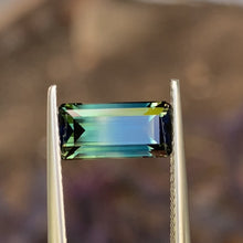 2.25ct Parti Australian Sapphire, Baguette Shape