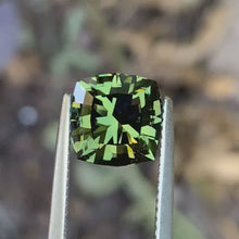 4.67ct Green Sapphire, Cushion