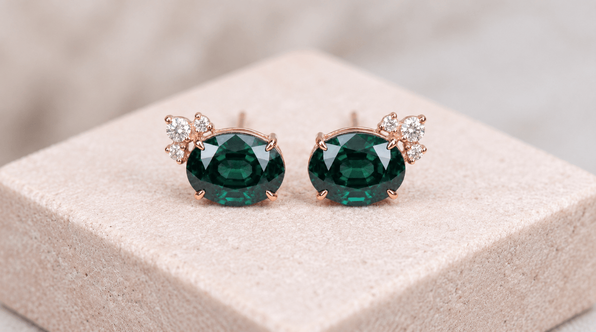 The Aurora Horizon Stud Earrings