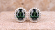 The Sovereign Halo Stud Earrings