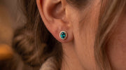 The Sovereign Halo Stud Earrings