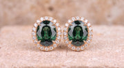The Sovereign Halo Stud Earrings