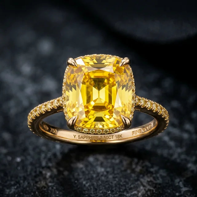 Green sapphire ring